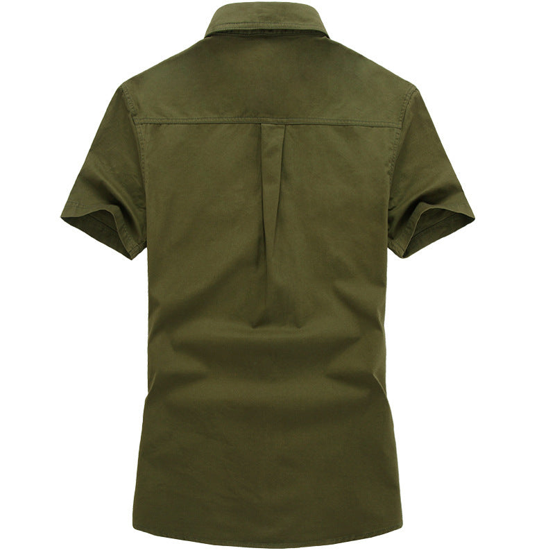 Short Sleeve Military Shirt