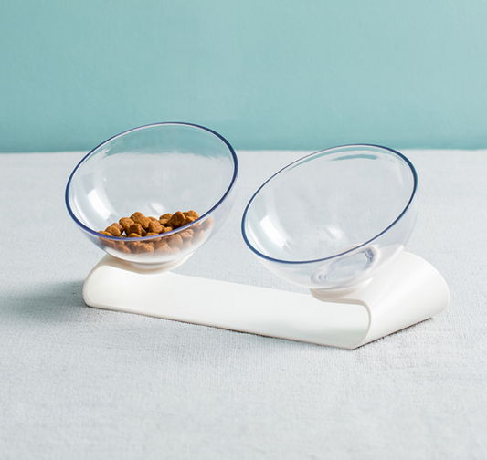 Double Hanging Pet Bowl