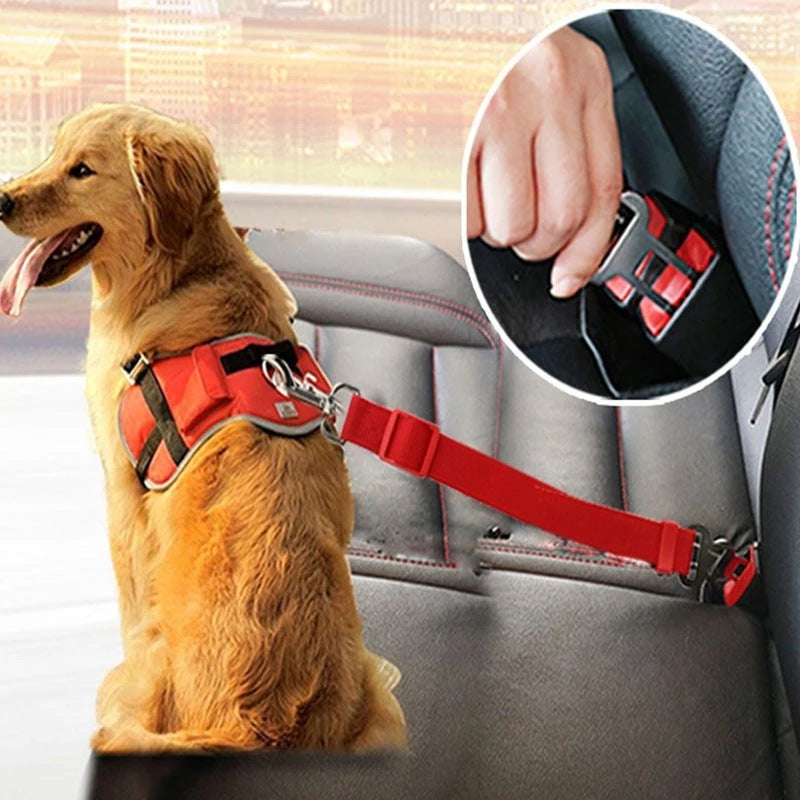 Adjustable Seat Belt for Dogs & Cats