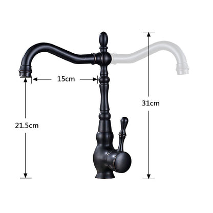 Black Copper Faucet