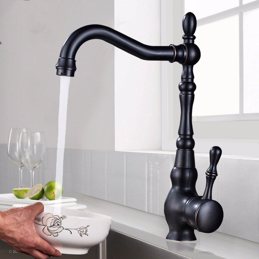 Black Copper Faucet