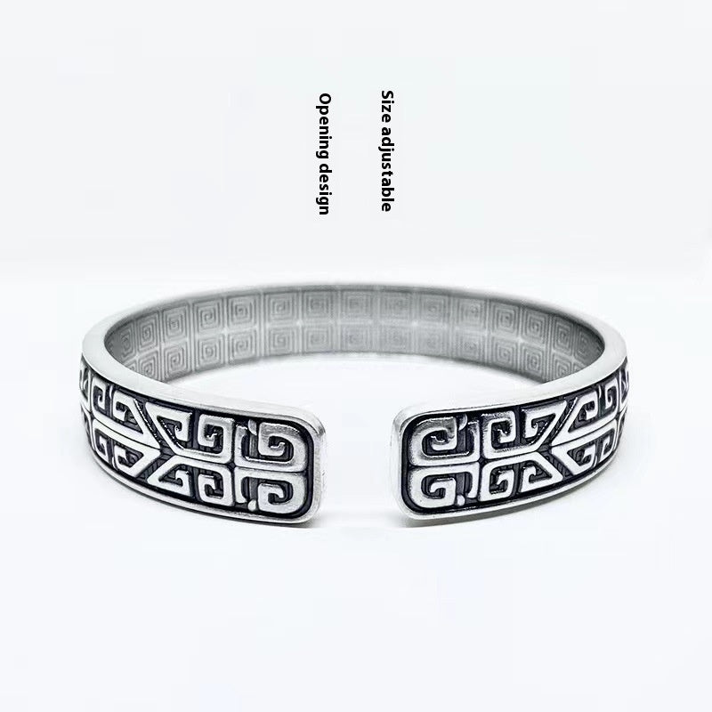 Gluttonous Totem Retro Men's Bracelet