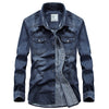 Men's Long Sleeve Denim Shirt