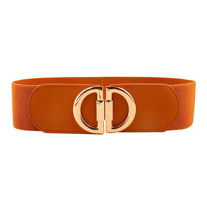 Women's Wide Buckle Belt