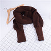 Wool Scarf with Sleeves