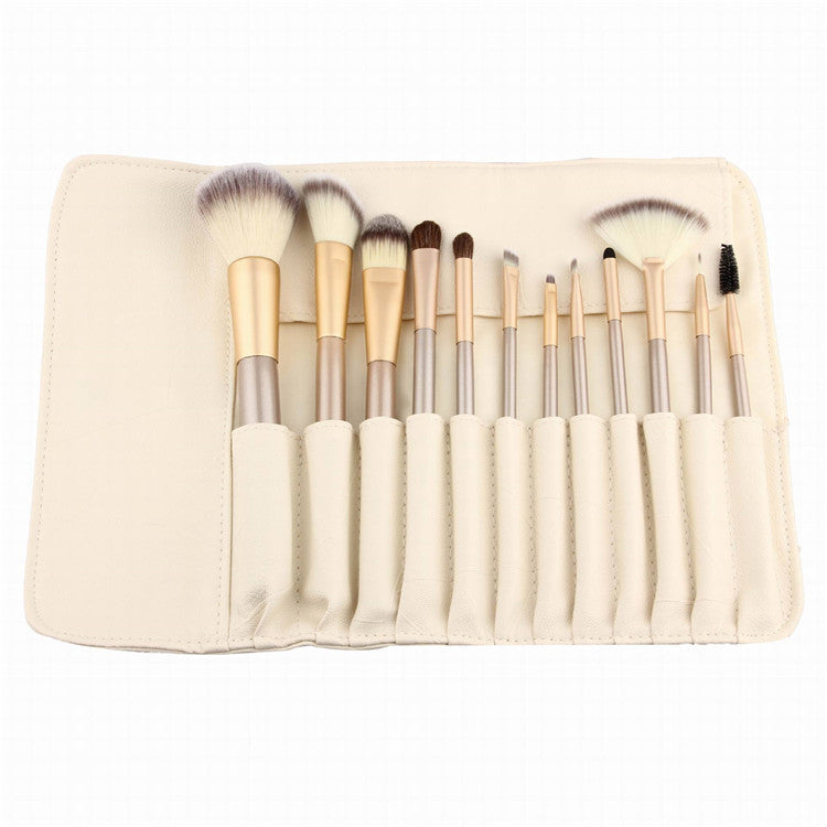 White Makeup Brush