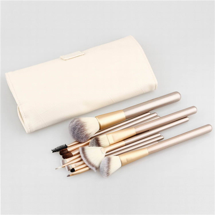 White Makeup Brush