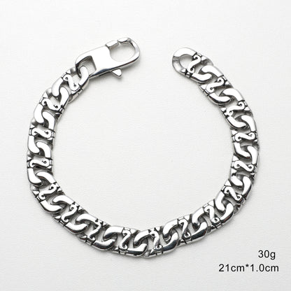 European & American Hip hop Men's Bracelet