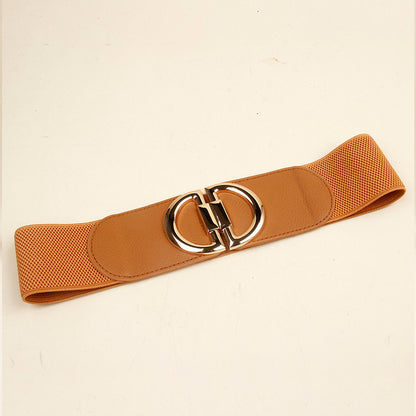 Women's Wide Buckle Belt