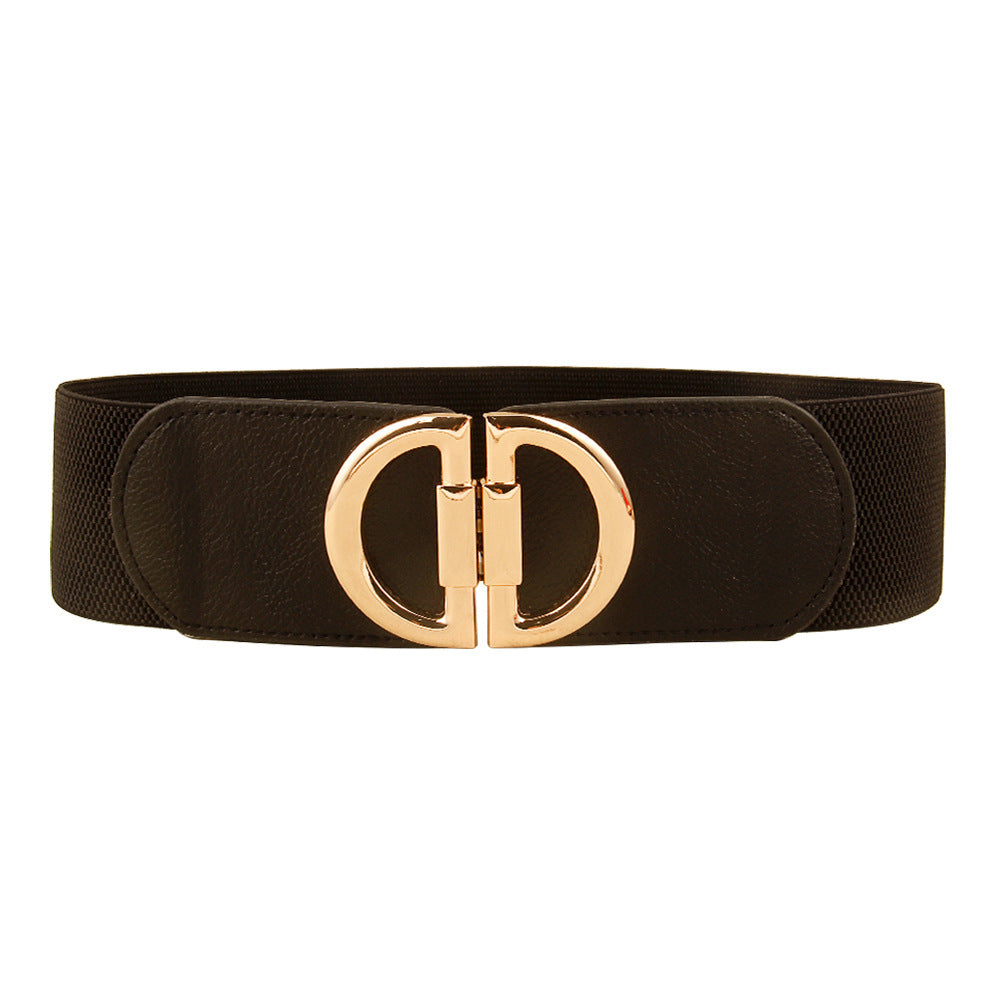 Women's Wide Buckle Belt