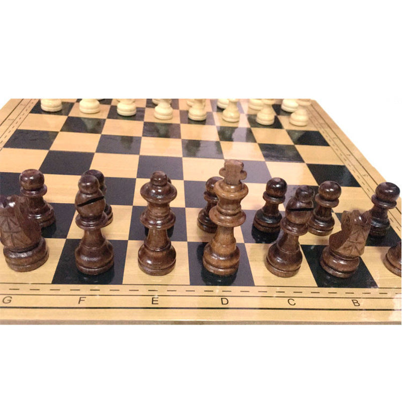 Magnetic Wooden Chess Pieces