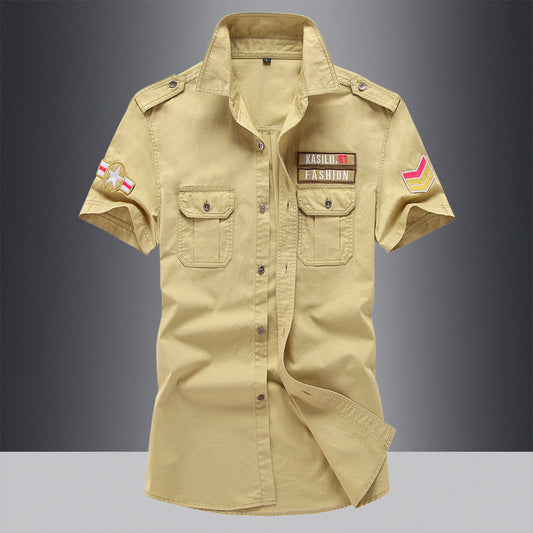 Short Sleeve Military Shirt