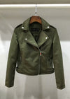 Short Women's Leather Jacket