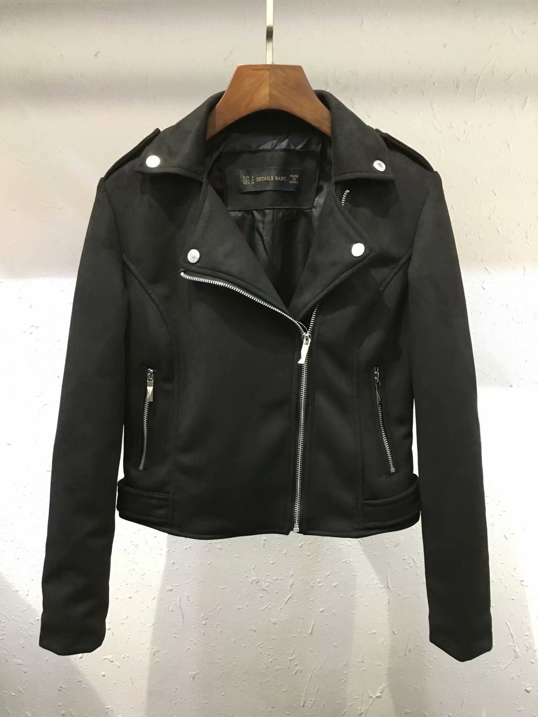 Short Women's Leather Jacket