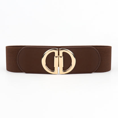 Women's Wide Buckle Belt