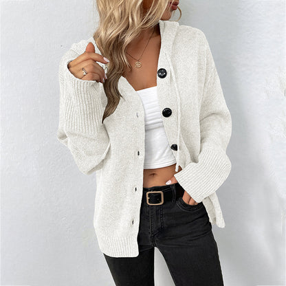 Women's Hooded Cardigan Coat